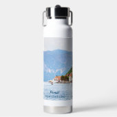 Aangepaste naam en tekst Montenegro Waterfles (Voorkant)