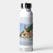 Aangepaste naam en tekst Montenegro Waterfles (Links)