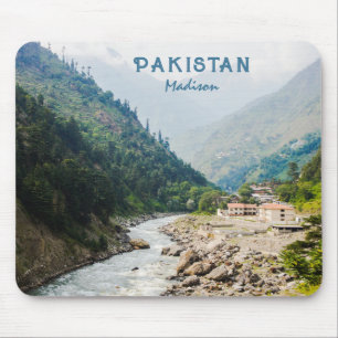 Aangepaste naam en tekst Pakistan Muismat