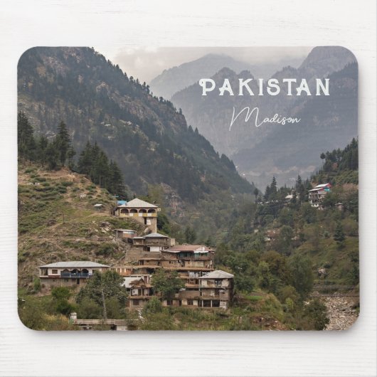 Aangepaste naam en tekst Pakistan Muismat (Voorkant)