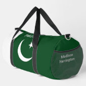 Aangepaste naam en tekst Pakistan Plunjezak (Rechterhoek)