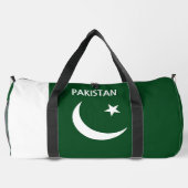 Aangepaste naam en tekst Pakistan Plunjezak (Achterkant)