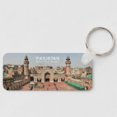 Aangepaste naam en tekst Pakistan Sleutelhanger (Voorkant)