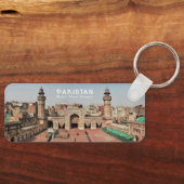 Aangepaste naam en tekst Pakistan Sleutelhanger (Voorkant)