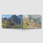 Aangepaste naam en tekst Peru Machu Picchu Gastenboek (Volledig)