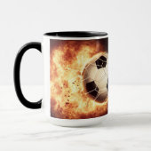 Aangepaste naam en tekst Voetbal mokken (Links)