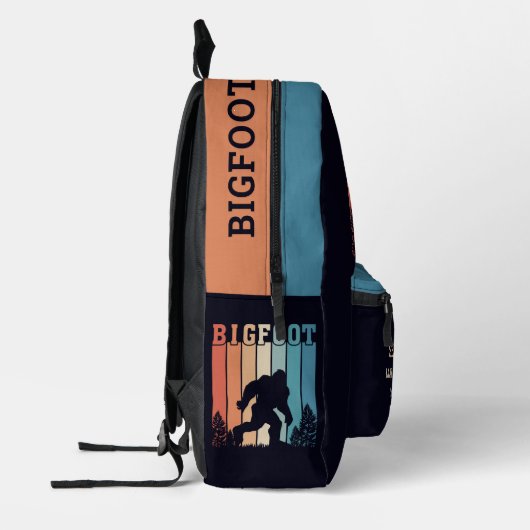 Aangepaste naam en tekstcode bedrukte rugzak (Links)