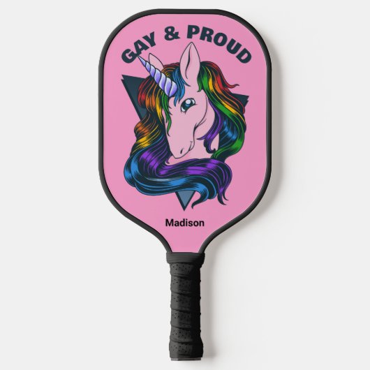 Aangepaste naam en tekstgade-eenheid pickleball paddle (Voorkant)