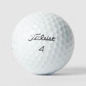Aangepaste naam en titel Initiaal omzetten VI Golfballen (Logo)