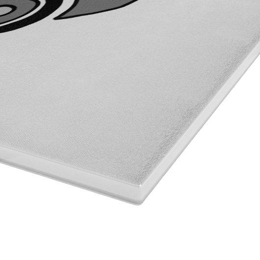 Aangepaste naam en zin Schattigee Camper Camping Snijplank (Hoek)