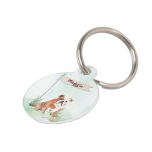 Aangepaste naam Engelse Bulldog Pet Dog