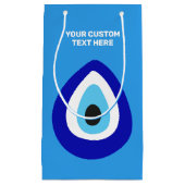 Aangepaste naam Evil Eye Nazar Amulet Klein Cadeauzakje (Voorkant)