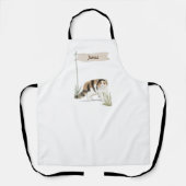 Aangepaste naam Exotic Short Hair Cat Pet Schort (Voorkant)