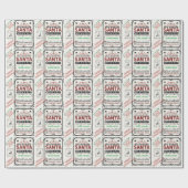 Aangepaste naam Express-levering 1Wrapping Papier (Vlak)