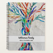 Aangepaste naam Familie Boom Meal Planner (Voorkant)