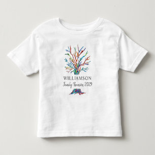 Aangepaste Naam Familie Stamboom Familie Reünie Kinder Shirts