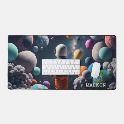 Aangepaste naam Fantasy Space Kind Bureaumat (Keyboard & Muis)