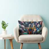 Aangepaste naam Fantasy Space Kind Kussen (Stoel)