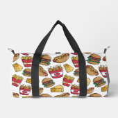 Aangepaste naam Fast Food Patroon Plunjezak (Voorkant)