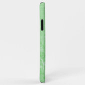 Aangepaste naam Faux Green Marble-telefoongevallen Case-Mate iPhone Case (Achterkant/rechts)