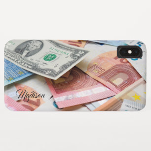 Aangepaste naam Faux Money telefoonhoesjes Case-Mate iPhone Case