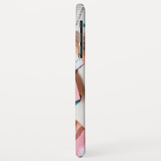 Aangepaste naam Faux Money telefoonhoesjes Case-Mate iPhone Case (Achterkant/links)