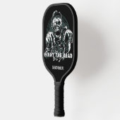 Aangepaste naam "Fight the Dead" Zombie Pickleball Paddle (Links)
