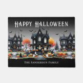 Aangepaste naam Fijne Halloween Deurmat (Voorkant)