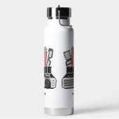 Aangepaste naam Filmtijd Waterfles (Links)