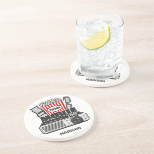 Aangepaste naam Filmtijd Zandsteen Onderzetter