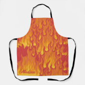 Aangepaste naam FIRE-platform Schort (Voorkant)