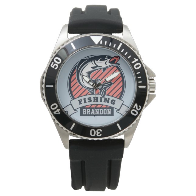 Aangepaste naam Fisher-horloges Horloge (Voorkant)