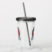Aangepaste naam Fisher tumblers Acryl Drinkbeker (Links)