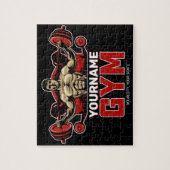 Aangepaste naam Fitness Home GYM Weight Lifting Legpuzzel (Verticaal)