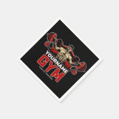 Aangepaste naam Fitness Home GYM Weight Lifting Servet (Hoek)