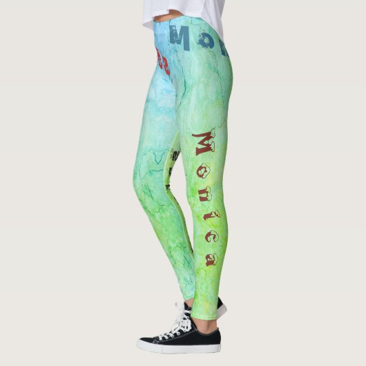 Aangepaste naam Fitness Leggings (Links)