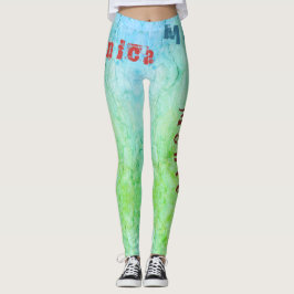 Aangepaste naam Fitness Leggings