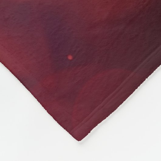 Aangepaste naam Flaming Basketball Fleece Deken (Hoek)