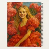 Aangepaste naam Floral Planner (Achterkant)