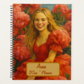 Aangepaste naam Floral Planner (Voorkant)