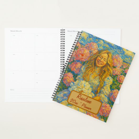 Aangepaste naam Floral Planner (Display)