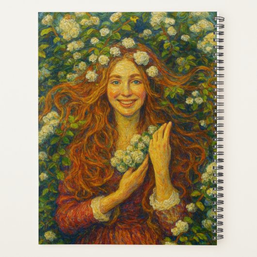 Aangepaste naam Floral Planner (Achterkant)