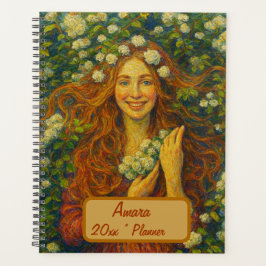 Aangepaste naam Floral Planner
