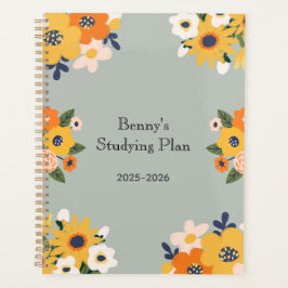 Aangepaste naam Floral Planner