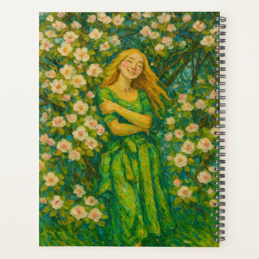 Aangepaste naam Floral Planner (Achterkant)