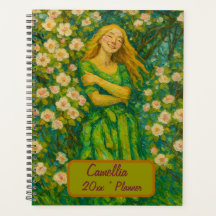 Aangepaste naam Floral Planner