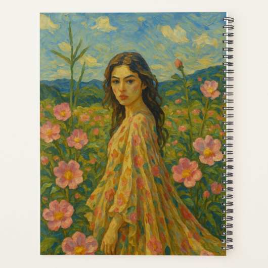 Aangepaste naam Floral Planner (Achterkant)