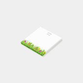 Aangepaste naam Floral Post-it® Notes (Schuin)