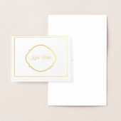 Aangepaste naam Folie Opmerking Kaart (Display)