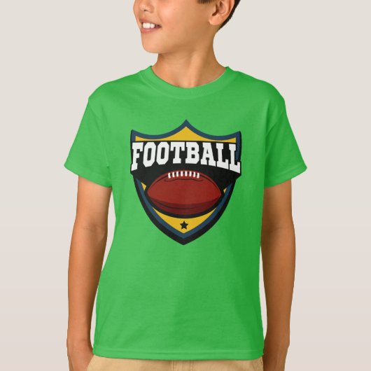 Aangepaste naam Football Logo shirten & jacks (Voorkant)